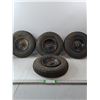 Image 1 : **(4) Pneumatic Tires- 3" x 13