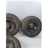 Image 3 : **(4) Pneumatic Tires- 3" x 13