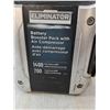Image 2 : Eliminator Battery Booster Pack With Air Compressor- As Is- 11" x 7.5" x 12.5"