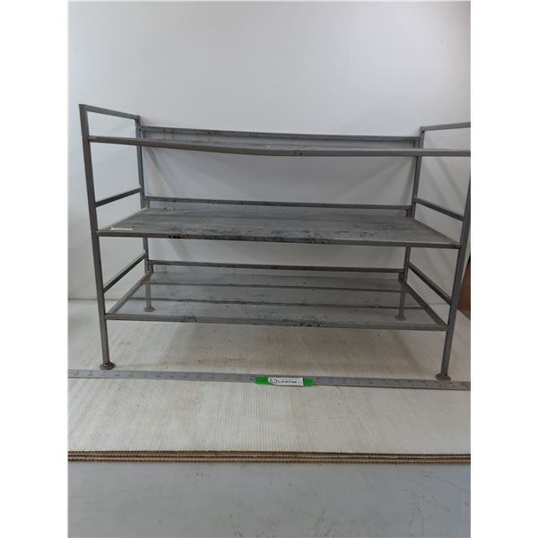 Metal Shoe Rack- 26.5" x 12" x 19"  -  PICK UP