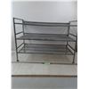 Image 1 : Metal Shoe Rack- 26.5" x 12" x 19"  -  PICK UP