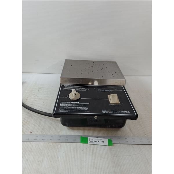 Camping Propane Burner- 11" x 16" x 4.5"- As Is