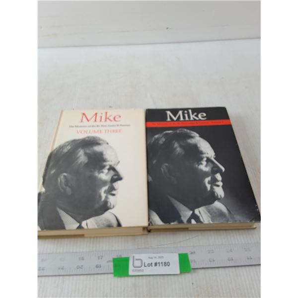 (2) Mike The Memoirs Of Pearson Books- Hardcover