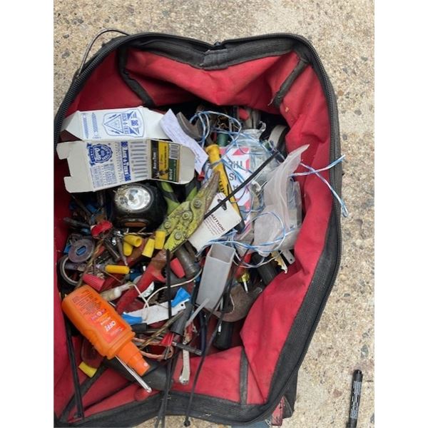 Misc Electrical Tools and Bag