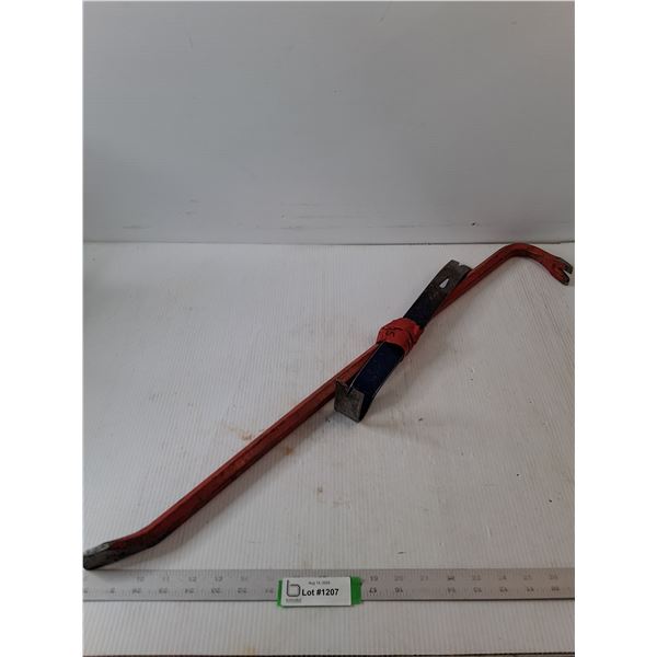 (2) Goose Neck Crow Bars (30" & 14")  -  PICK UP