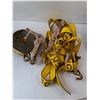 Image 2 : (2) 25'x3" Ratchet Straps with Ridgid Tool Bag