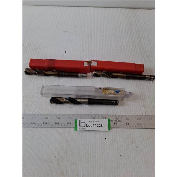 (3) 5/8" Steel Bits