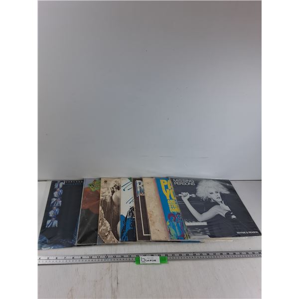 (9) Records - Paul Young, John Miles, Garland Jeffreys, Misc