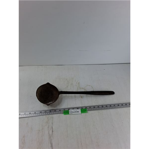 Vintage Cast Iron Ladle - 19'' Long