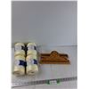 Image 1 : (4) Mist Twist Macrame Twine, Wooden Decorations
