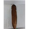 Image 3 : Wood Carved Wall Decorations- 24'' Long