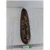 Image 1 : Wood Carved Wall Decorations - 19'' Long