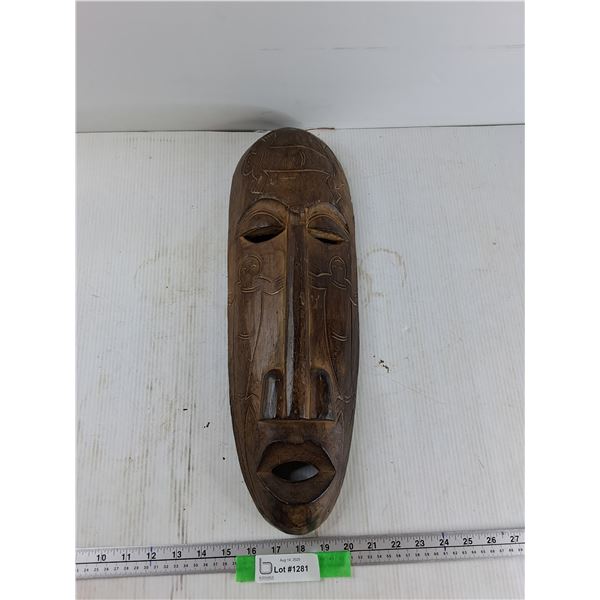 Wood Carved Wall Decorations- 20'' Long