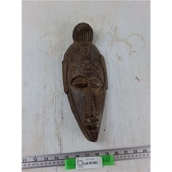Wood Carved Wall Decoration - 13.5'' Long