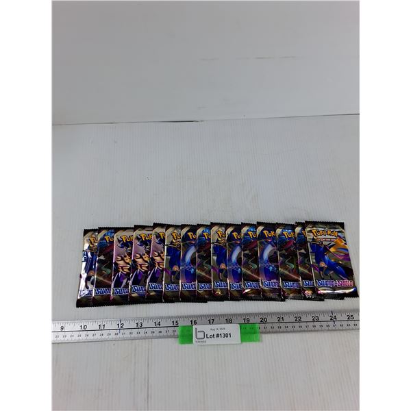 (15) Sealed Packs Of Pokemon Cards - As Is CANNOT AUTHENTICATE