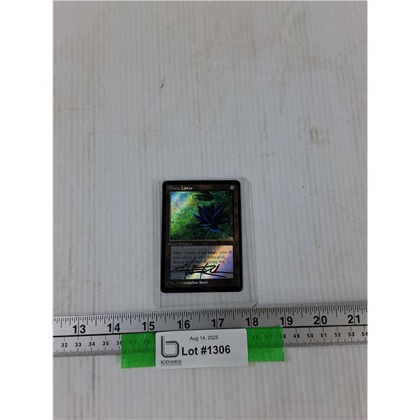 Magic The Gathering Black Lotus Card - AAs Is CANNOT AUTHENTICATE