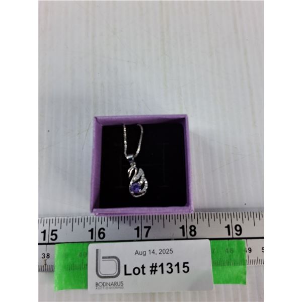 Swan Pendant- As Is CANNOT AUTHENTICATE