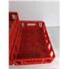 Image 2 : (3) Coca-Cola Plastic Trays 18'' x 12'' x 4.5'' - PICK UP ONLY