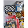 Image 2 : Assorted - (4) Hanging Wall Art, Tape Recorder, (2) Patio Insulators- As Is CANNOT SHIP