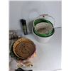 Image 3 : Assorted Baskets, (5) Door Knobs, Colour Changing Light Sets, Misc - As Is CANNOT SHIP