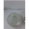 Image 2 : Glass Candy Dish, 25th Anniversary Plate