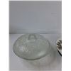 Image 3 : Glass Candy Dish, 25th Anniversary Plate