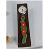 Image 7 : (12) Jars With Holder, Rolling Pin, Clock, Misc
