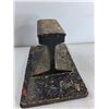 Image 3 : Railway Tie - 12'' x 7.5'' x 7'' - CANNOT SHIP