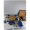Image 1 : Mobility Chair Foot Rests, Time Clock Replacement Ribbons, Basket, Misc - As Is