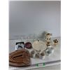 Image 1 : Pocket Knife, (4) Mugs, Pitcher, Misc - As Is CANNOT SHIP