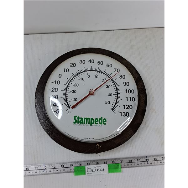 Stampede Postemergence Herbicide Thermometer - As Is 14.5''