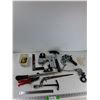 Image 1 : Hammer, Assorted Keys, (2) Measuring Tapes, Misc