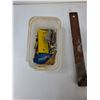 Image 2 : Hammer, Assorted Keys, (2) Measuring Tapes, Misc
