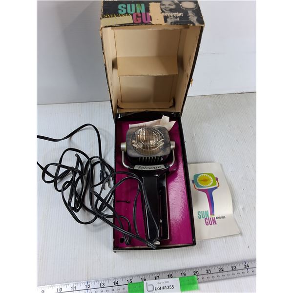 Sylvania Sun Gun Movie Light - As Is