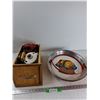 Image 1 : Metal Tray, Assorted Electrical Items - As Is CANNOT SHIP