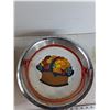 Image 2 : Metal Tray, Assorted Electrical Items - As Is CANNOT SHIP