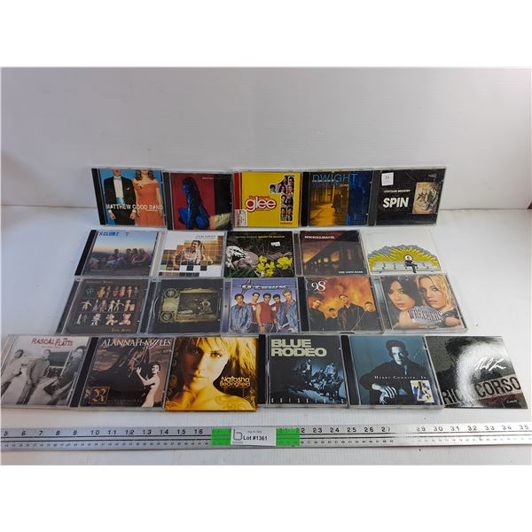 (21) Various Audio CDs - Blue Rodeo, John Mayer and Natasha Bedingfield