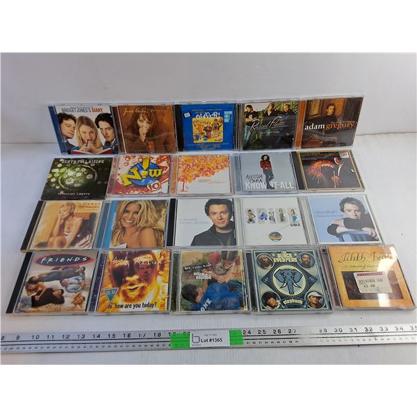 (20) Various Audio CDs - Jessica Simpson, Bridget Jones's Diary and Adam Gregory