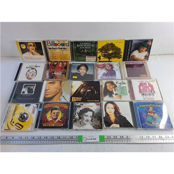 (20) Various Audio CDs - Natalie Imbruglia, Il Divo and Silver Chair Freak Show