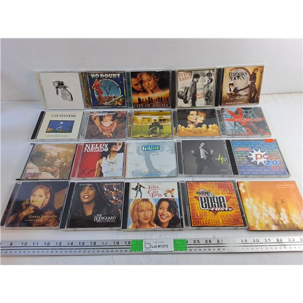 (20) Various Audio CDs - City of Angels, Barbra Streisand and Daniel Powter