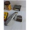 Image 4 : Vintage Car Tube Patches, Snap On Mug, Box Cutter, Socket Head Cap Screws and Misc