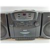 Image 2 : RCA BassReFlex CD with Stereo Cassette Recorder - Powers On, As Is