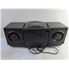 Image 4 : RCA BassReFlex CD with Stereo Cassette Recorder - Powers On, As Is