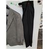 Image 4 : *Gray Coat - Size 44S and Dress Pants - Size 38/28L