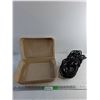 Image 1 : (2) Plastic Baskets 14" x 10" x 3" , Cord Extension - As Is