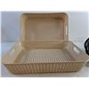 Image 3 : (2) Plastic Baskets 14" x 10" x 3" , Cord Extension - As Is