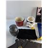 Image 2 : Ash Urn, Machete Sheath, Power Cord, Star Wars Mug and Books - New Testament & Kristin Cast