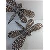 Image 3 : (2) Outdoor Dragon Fly Decorations  -  PICK UP