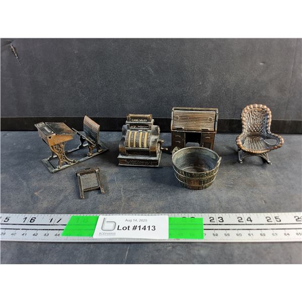Vintage Sales Man Samples and Pencil Sharpener