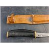 Image 2 : 6" Blade Filleting Knife with Leather Sheath